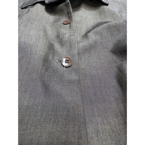 Ann Taylor Loft Women's Iridescent Jacket Size 8 Lined Long Sleeve Jacket Preppy - Picture 6 of 12